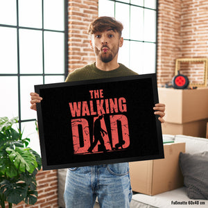 The Walking Dad Fußmatte in 35x50 cm mit Spruch für Väter