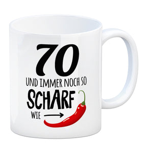 70 und immer noch so scharf wie Chili