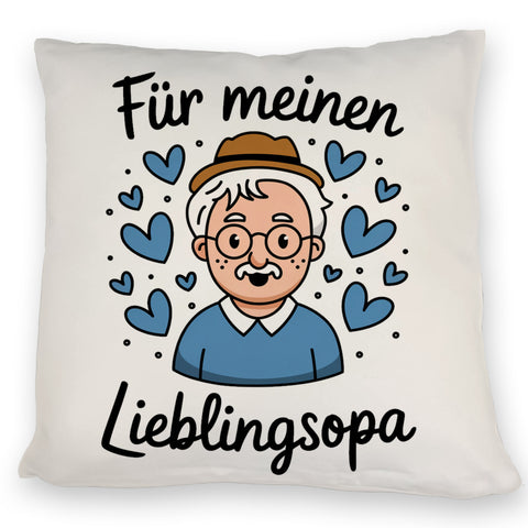 Für meinen Lieblingsopa Kissen