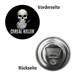 Cereal Killer Totenkopf Magnet für Müslifans