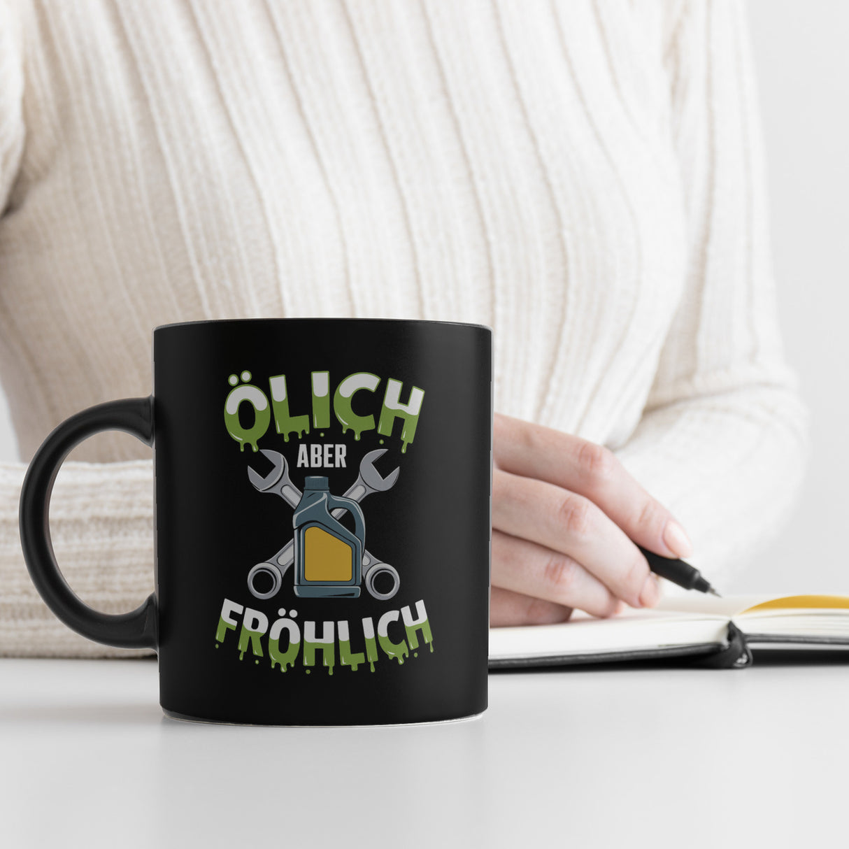 Ölich Aber Fröhlich Tasse für Mechaniker