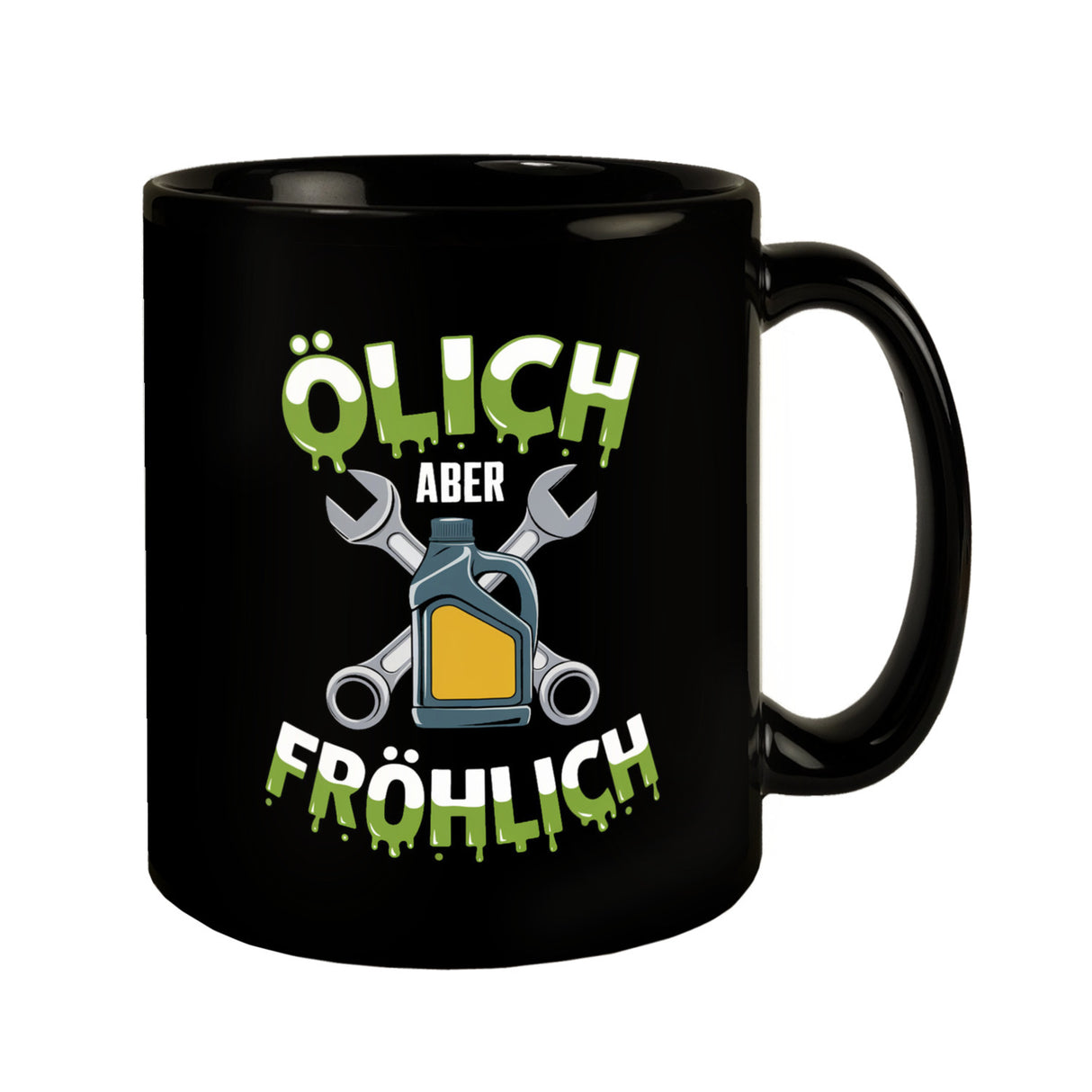 Ölich Aber Fröhlich Tasse für Mechaniker