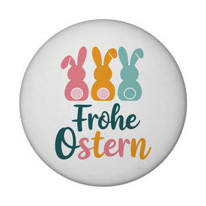 Frohe Ostern Hasen Magnet für Osterdeko