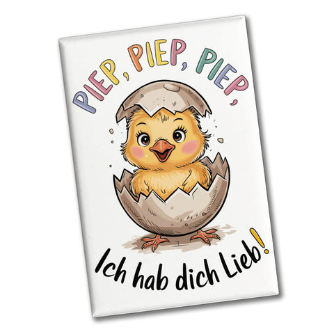 Ich hab dich lieb Küken Souvenir Souvenir Magnet