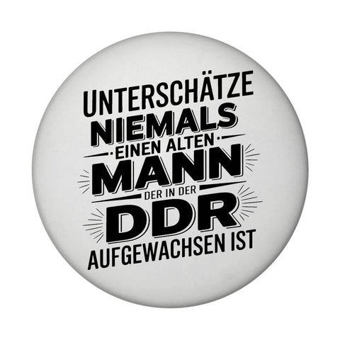 DDR Nostalgie Spruch Magnet für Ossis