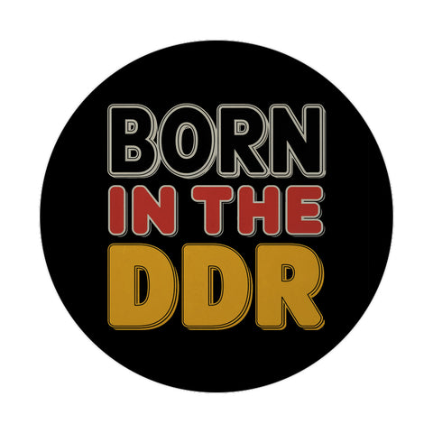 BORN in the DDR Retro Magnet Ostdeutsche Identität