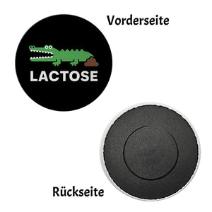 Lactose Alligator Magnet mit Witz