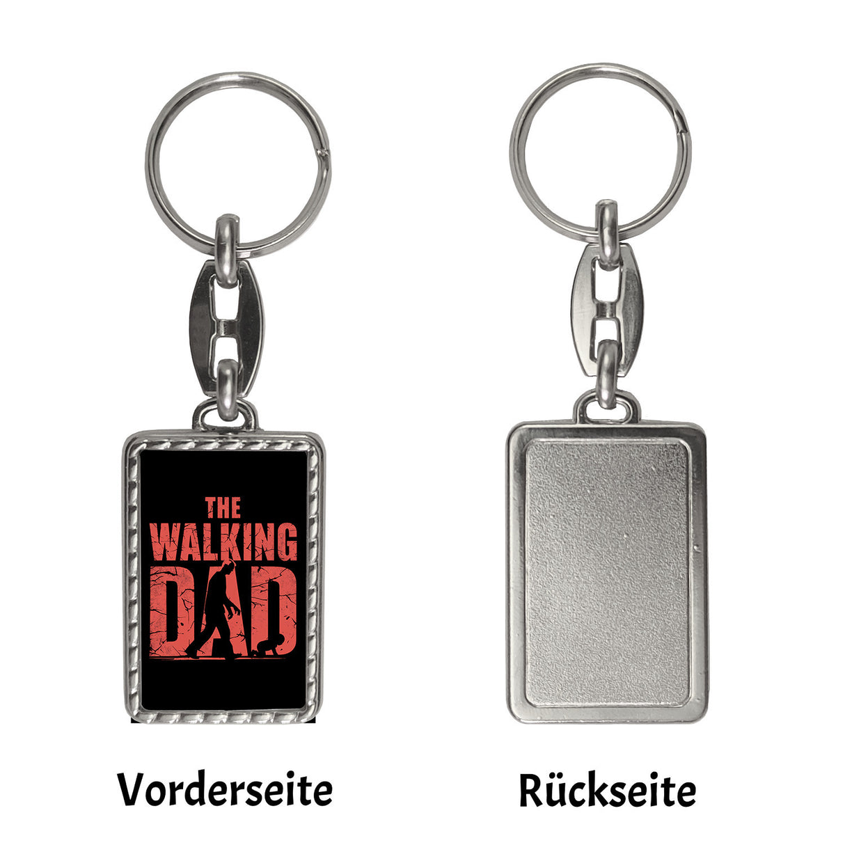 The Walking Dad Schlüsselanhänger mit Spruch für Väter