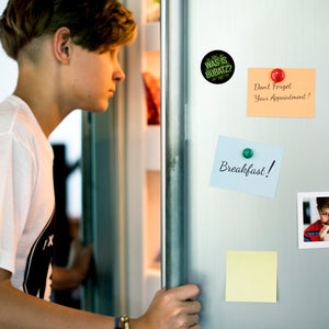 Was is Bubatz? Magnet mit Cannabisblatt