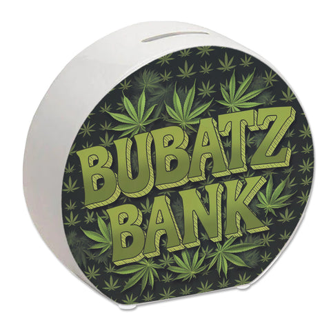 Bubatz Bank Spardose für Kiffer