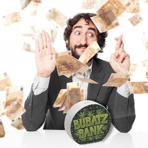 Bubatz Bank Spardose für Kiffer