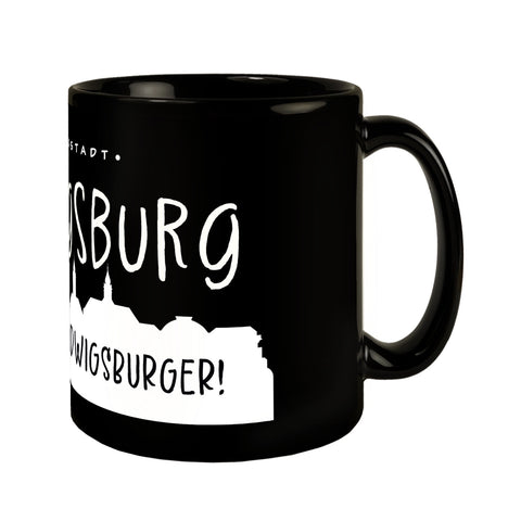 Ludwigsburg Skyline Tasse mit - Ich bin ein Ludwigsburger