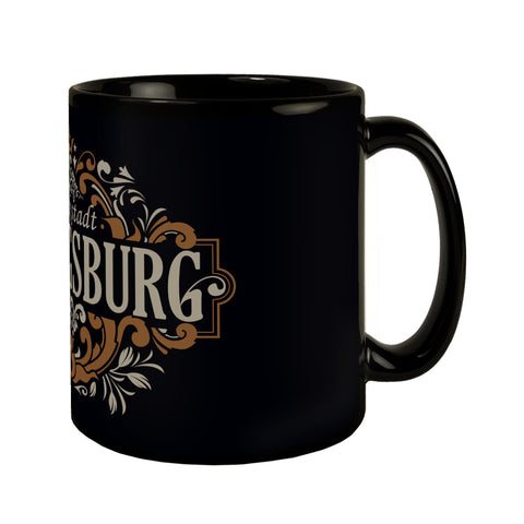Ludwigsburg Barock Ornament Tasse - braun
