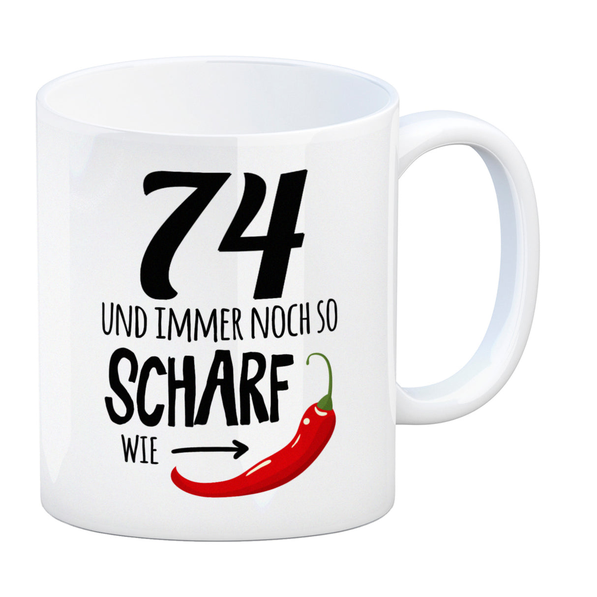 74 und immer noch so scharf wie Chili