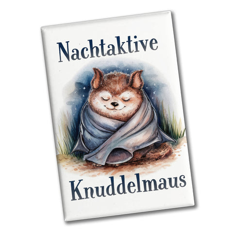 Nachtaktive Knuddelmaus Souvenir Souvenir Magnet Kuschelige Fledermaus