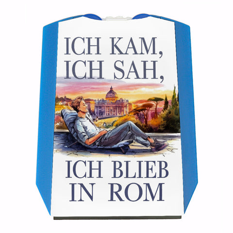 Ich kam, ich sah, ich blieb in Rom Parkscheibe