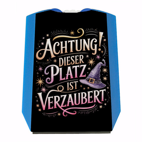 Achtung Platz ist verzaubert Parkscheibe Hexenhut