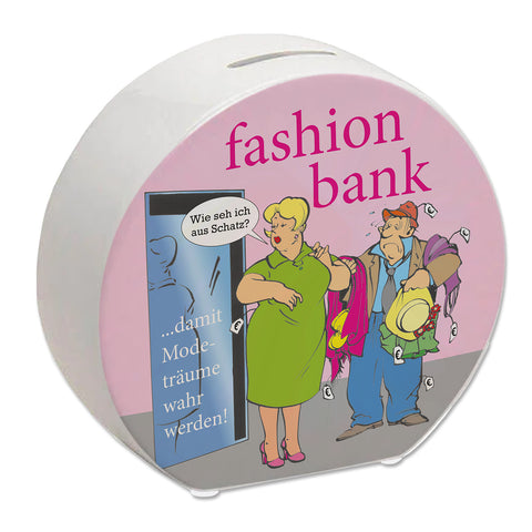 Fashion Bank Spardose - Modeträume werden wahr!