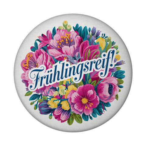 Frühlingsreif Blumendesign Magnet