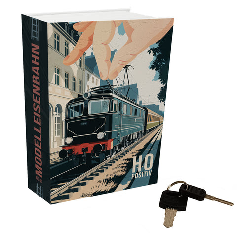 Modelleisenbahn Booksafe - Der Weg auf Schienen