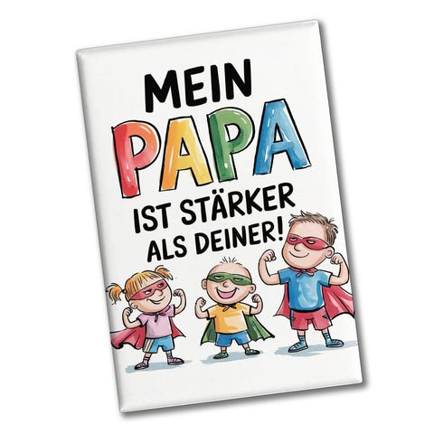 Mein Papa ist der stärkste Superheld Souvenir Souvenir Magnet