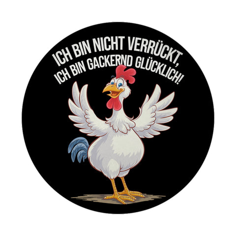 Hahn Ich Bin Gackernd Glücklich Magnet