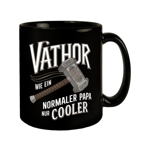 Nordischer Hammer VATHOR Tasse für coole Väter