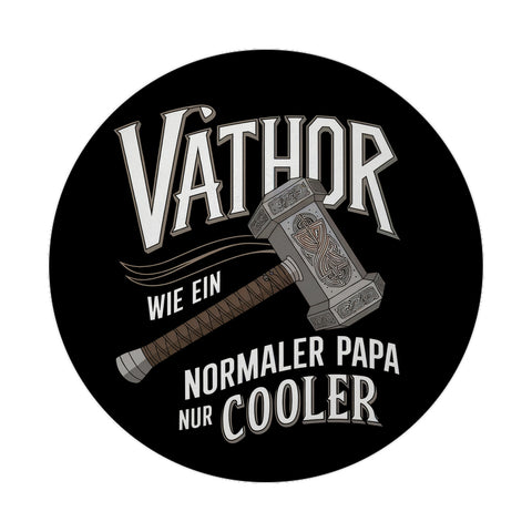 Nordischer Hammer VATHOR Magnet für coole Väter