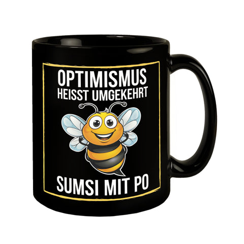 Biene Optimismus Tasse sumsi mit Po