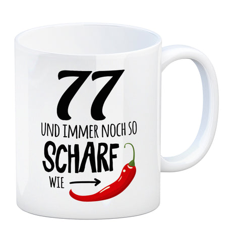 77 und immer noch so scharf wie Chili