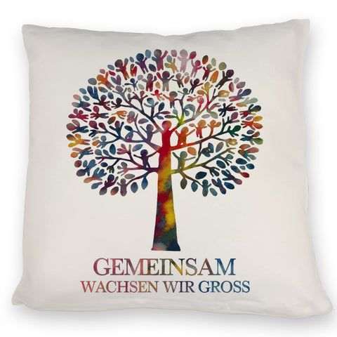 Gemeinsam wachsen Kissen
