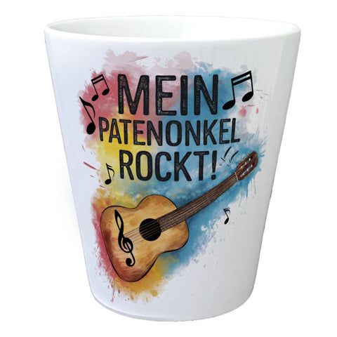 Mein Patenonkel rockt Blumentopf Gitarre