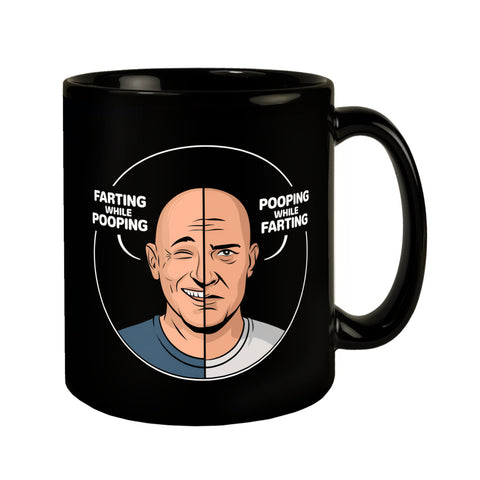 Männer Humor Tasse für Toilettengänger