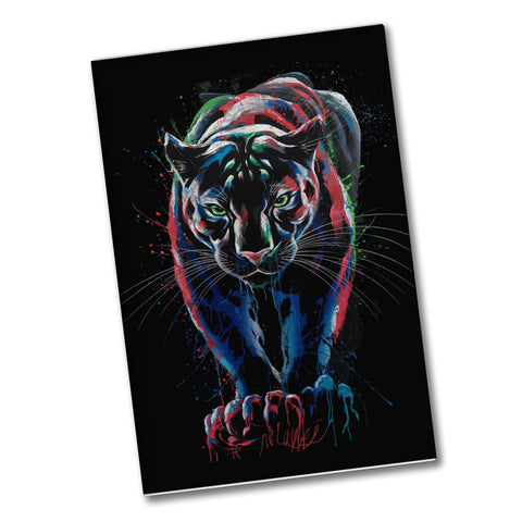Abstrakter Panther Souvenir Souvenir Magnet für Kunstliebhaber