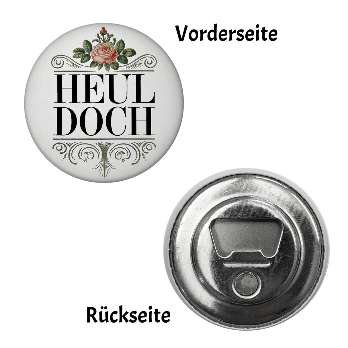Heul doch Rose Magnet Rosendekor