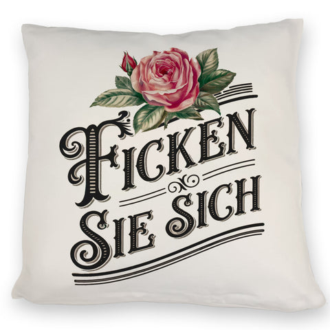 Ficken Sie Sich Kissen Rose Vintage