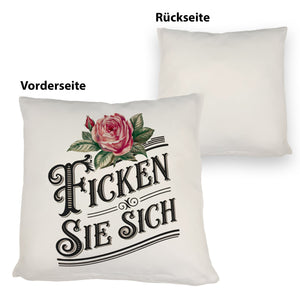 Ficken Sie Sich Kissen Rose Vintage