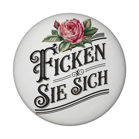 Ficken Sie Sich Magnet Rose Vintage