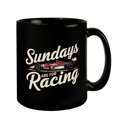 Sundays are for Racing Tasse für Motorsport-Fans