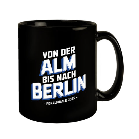Bielefeld Pokalfinale 2025 Tasse - Von der Alm bis nach Berlin