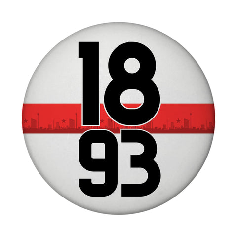 Stuttgart Brustring 1893 Magnet mit Skyline