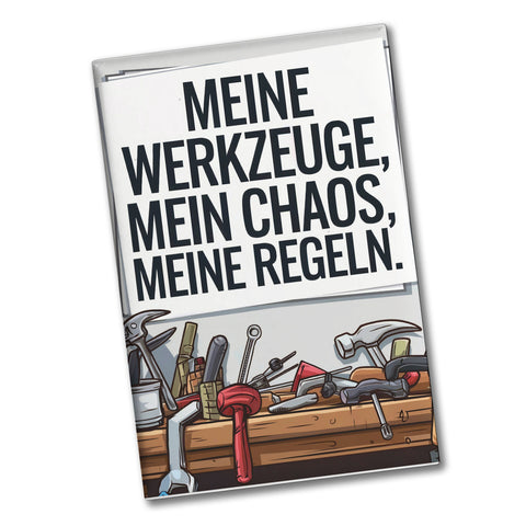 Meine Werkzeuge, mein Chaos Souvenir Souvenir Magnet für Werkstatt