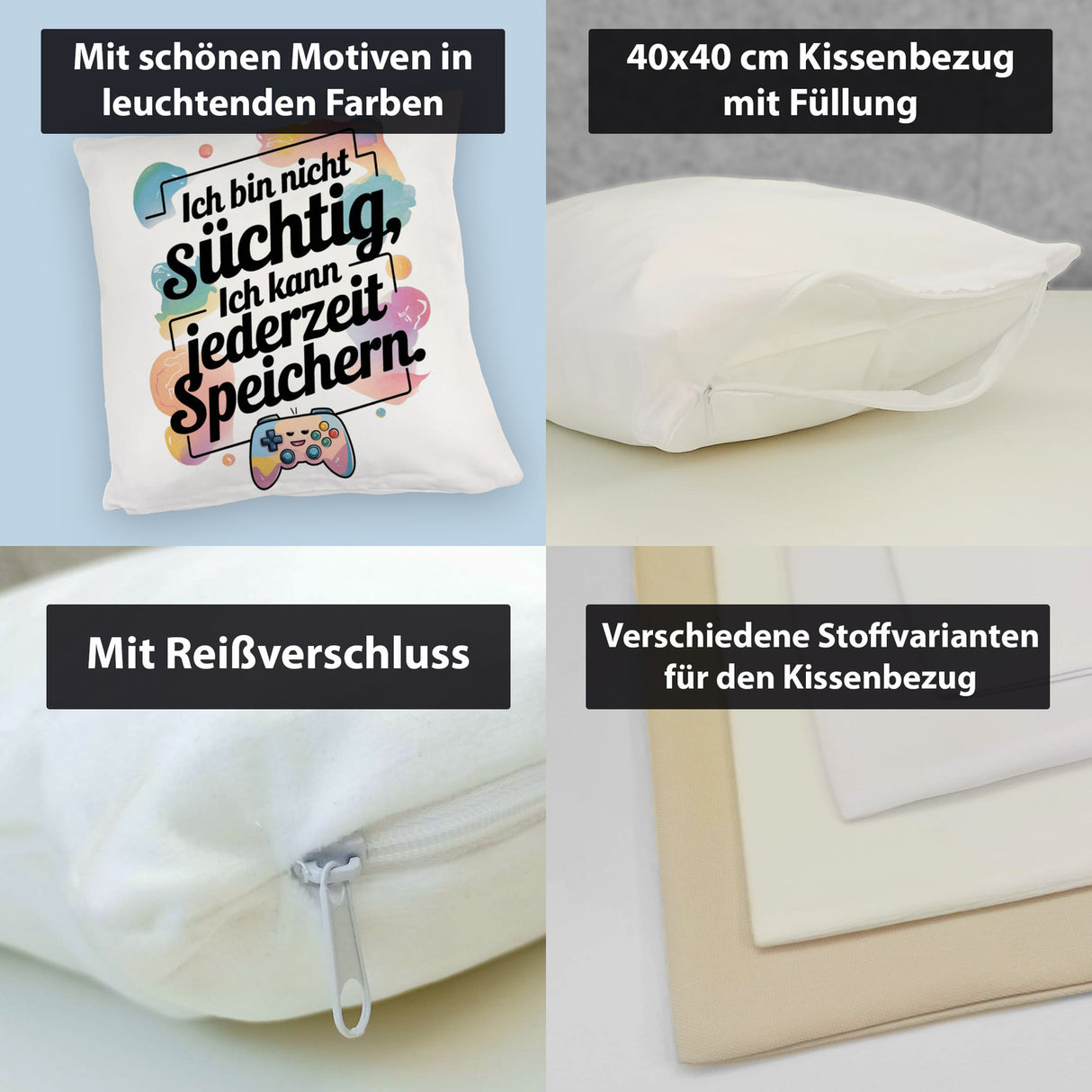 Nicht süchtig, kann speichern Kissen Contoller