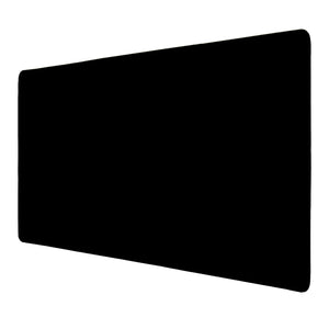 Elegante Schwarze Schreibtischunterlage 69x31cm XXL Mauspad