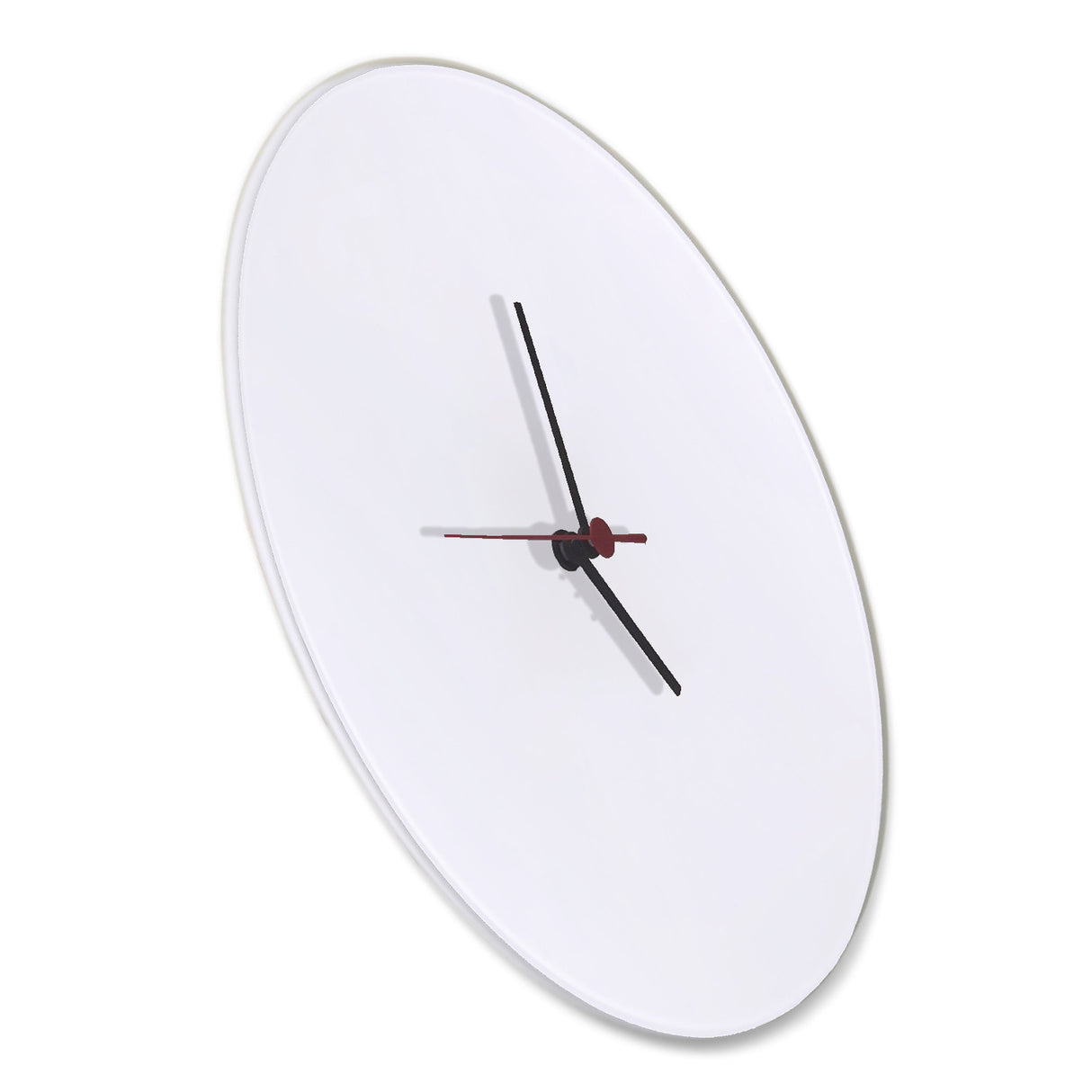 Pferde Mädchen Sonnenuntergang Wanduhr