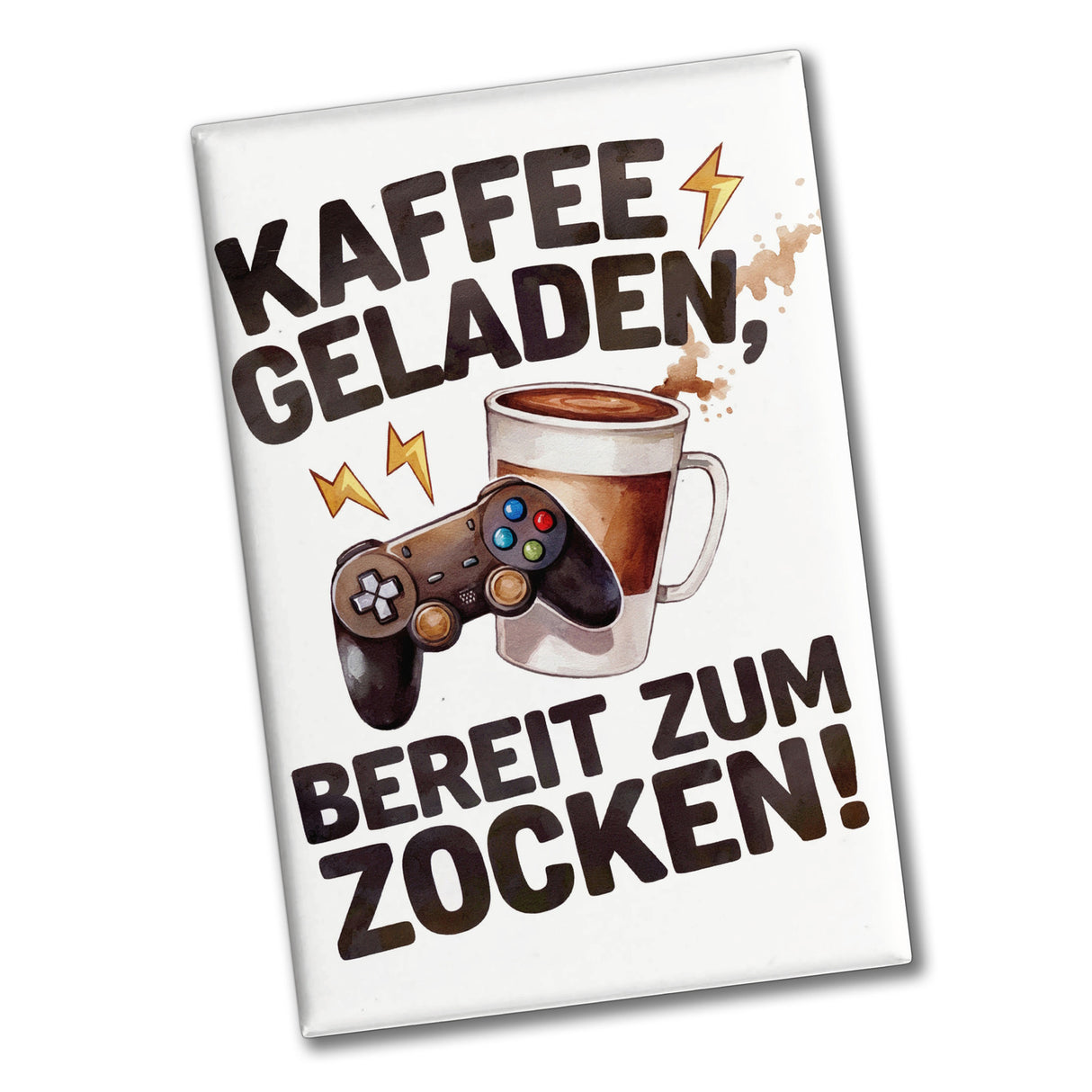Bereit zum Zocken Souvenir Souvenir Magnet Gaming Controller