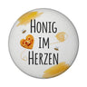Honigwaben Bienen Magnet Honig im Herzen