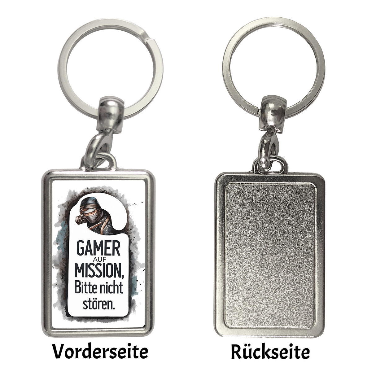 Bitte nicht stören, Gamer auf Mission Schlüsselanhänger
