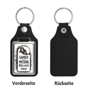 Bitte nicht stören, Gamer auf Mission Schlüsselanhänger