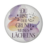 Grund meines Lächelns Magnet Blumen Aquarell